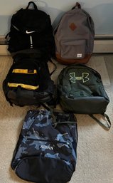 Assorted Backpacks - 5 Pieces