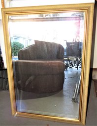 Stylish Gold Gilt Tone Framed Wall Mirror