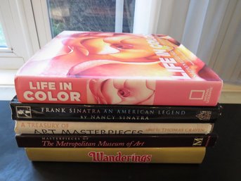 Coffee Table Books - Assorted Lot Of 5