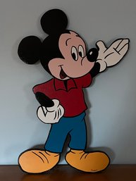 Wooden Mickey Mouse Wooden Wall Decor