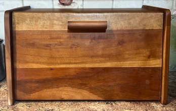 Kitchen Collection Wood Bread Box