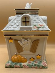 Lenox Occasions Halloween Haunted House Covered Candy Dish #62241665