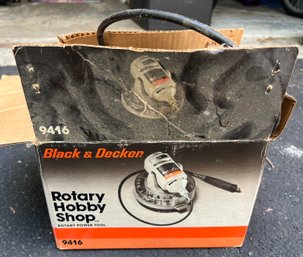 Black And Decker Rotary Hobby Shop Power Tool 9416