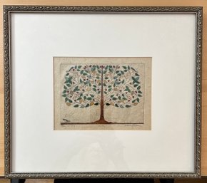 Karla Gudeon 'Tree Of Life' 15/100 Framed Litho