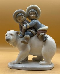 Lladro ESKIMO RIDERS Figurine #5353