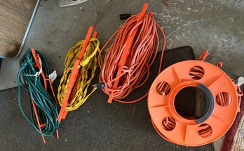 Extension Cord Lot- 4 Pieces