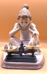 LLADRO PORCELAIN FIGURINE 5474 'my How You've Grown' Retired