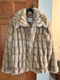 Faux Fur Coat Size M
