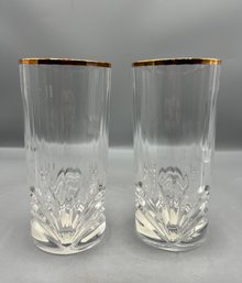 Royal Crystal Rock Highball Glasses - 2 Pieces