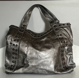 Urban Expressions Silver Shoulder Bag