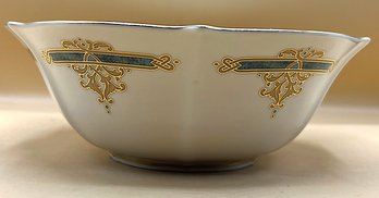 Lenox Catalan Green & Gold Bowl