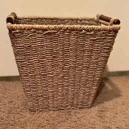 Handled Wicker Basket