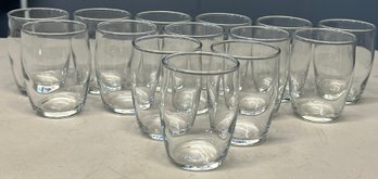 Short Drinking Glasses - 14 Pieces