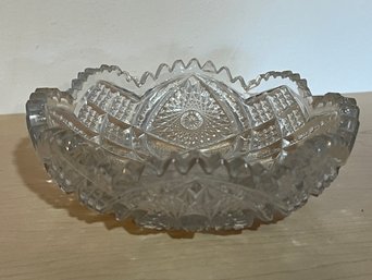 Imperial Glass Cut Bowl