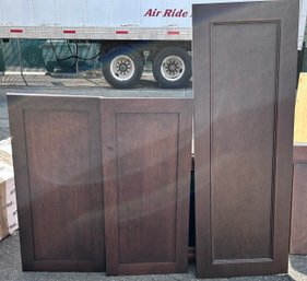 Wooden Cabinet Doors, 3 Piece Lot