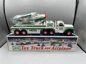 2002 Hess Toy Truck And Airplane New In Box