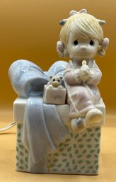 Precious Moments Nightlight May Your Christmas Be Delightful 1991