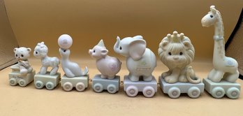 Precious Moments Birthday Train Lot Of 12 Figurines Years 1-12