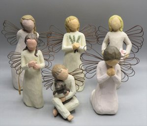 Willow Tree Angels Figurines - Lot Of 6
