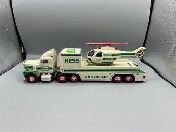 2006 Hess Gasoline Truck Transporter With Helicopter