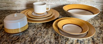 Eternal Stone Alicia Japan Stoneware Dinnerware - 62 Pieces