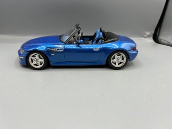 Burago Bmw M3 Blue Convertible Roadster 1:18 1996 Model Car