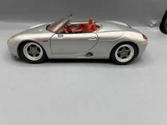 Maisto Silver Porsche Boxter Model 1/18 Scale