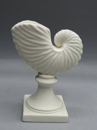 Margaret Furlong Nautilus Bisque Porcelain Table Decor/1999