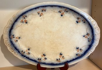 Laughlin Porcelain Oval Serving Platter