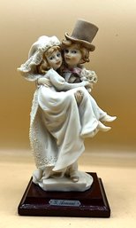 Giuseppe Armani Capodimonte Magic Memories Bridal Figurine Signed 1988