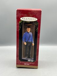 Hallmark Keepsake Star Trek Dr Leonard H. McCoy Holiday Ornament