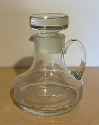 Glass Cruet Bottle With Stopper