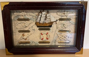 Mayflower Sailors Knot Shadowbox