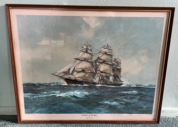 Hugh Knollys Sovereign Of The Seas Print Framed
