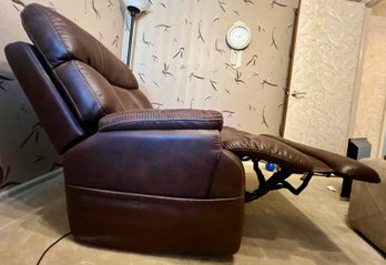 Touchdown Brown Lay-Flat Electric Recliner Model HSW306-BD