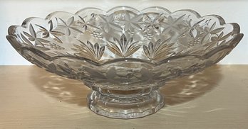 Mikasa Crystal Fruit Bowl