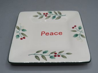 Pfaltzgraff Winterberry Peace Plate