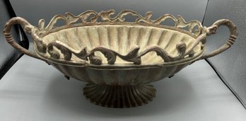 Metal Centerpiece Bowl