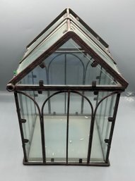 Vintage Metal Terrarium