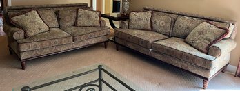 Kravet Furniture Geometric Design Matching Sofas - 2 Pieces