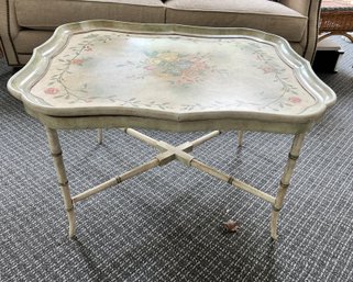 Butlers Table With Removable Tray