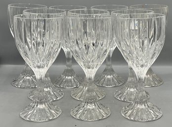 Mikasa Park Lane Crystal Wine Glasses - 10 Pieces