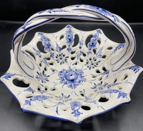 RCCL Hand Painted Trinket Dish Made In Portugal #882