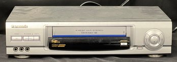 Panasonic 4 Head VCR Plus  Silver Model PV-V4621