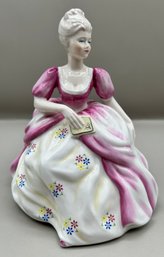 Coalport Bone China Ladies Of Fashion Joy Figurine, Made In England