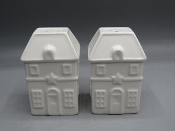 Target Home Ceramic House-shaped Salt & Pepper Shakers - Set Of 2