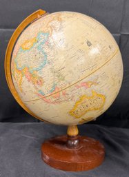 Genuine Hardwood World Globe