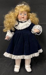 Hello Dolly Candice Porcelain Doll
