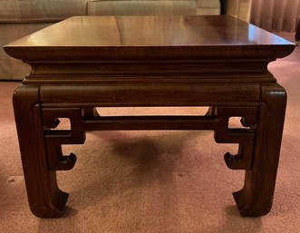 Thomasville Ornamental Solid Wood Side Table