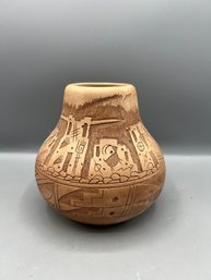 J Benally Navajo Pottery Vase